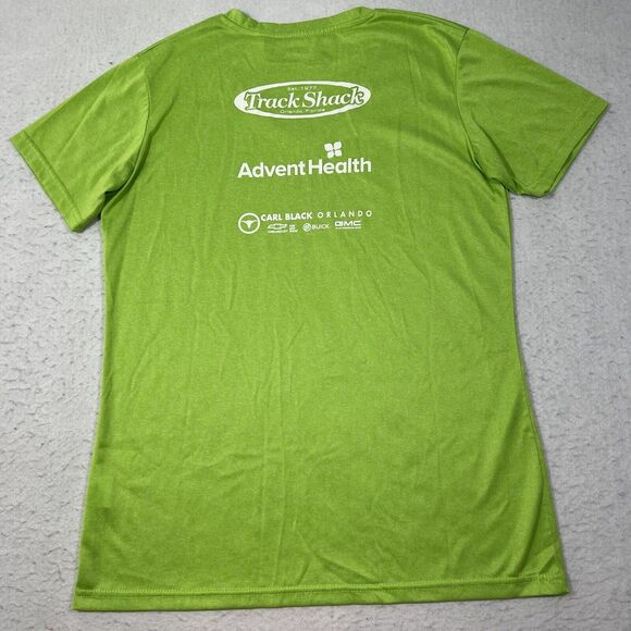 Leslie Jordan Women's Small Track Shack 2021 5K Race Athletic Graphic T Shirt - Picture 8 of 11